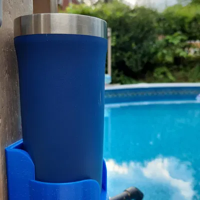 Giá đỡ cốc gắn dọc cho bể bơi