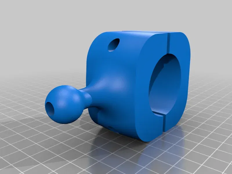 Giá đỡ điện thoại thông minh gắn trên ống lái xe đạp 17.5mm - Image 5