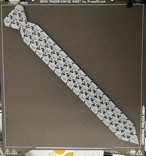 Cà vạt chuỗi NASA linh hoạt hình lục giác dành cho Prusa Mini - Image 1