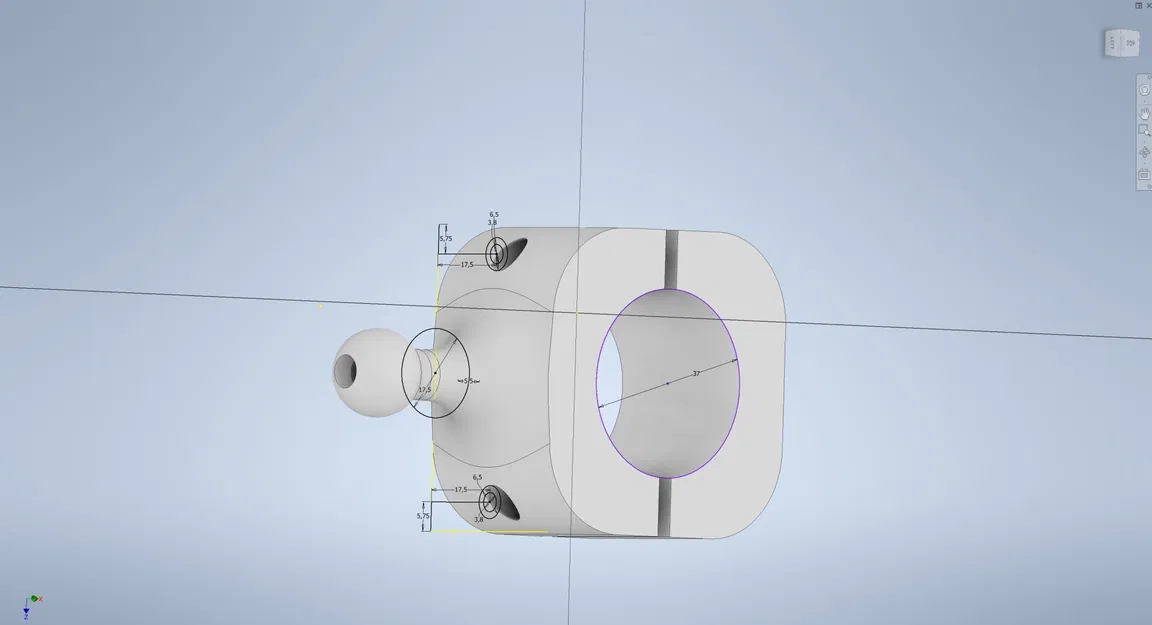 Giá đỡ điện thoại thông minh gắn trên ống lái xe đạp 17.5mm - Image 7