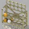 Giá đỡ khay trứng 30 quả cho nhà bếp - Thumbnail 1