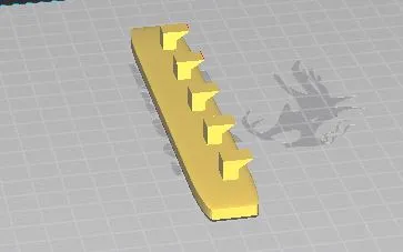 Giá đỡ chìa khóa dán tường với băng keo hai mặt - Image 2