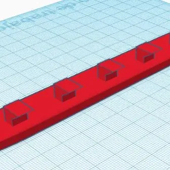 Giá đỡ chìa khóa dán tường với băng keo hai mặt