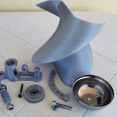 Chuông gió chống chim cho sân vườn