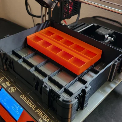 Giá đỡ Lite cho hộp lưu trữ Gridfinity của Pred