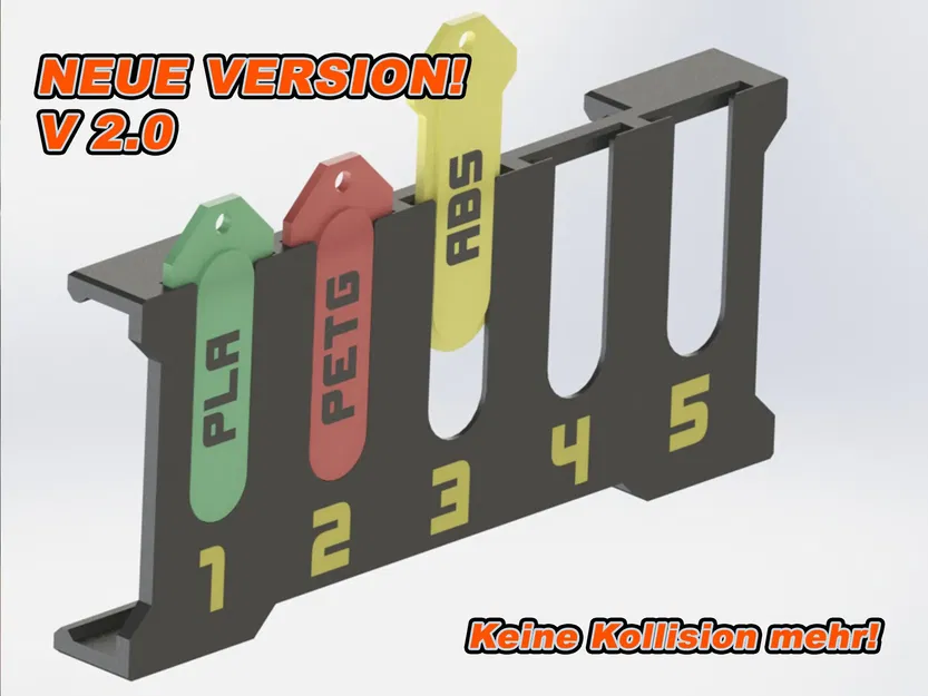 Bảng phân bổ filament cho Prusa MMU - Image 1