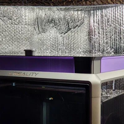 Nắp chặn thông gió cho giá đỡ CREALITY K1 MAX