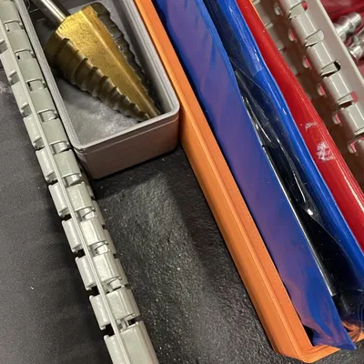 Khay đựng sách hướng dẫn dụng cụ mài kim loại - Gridfinity