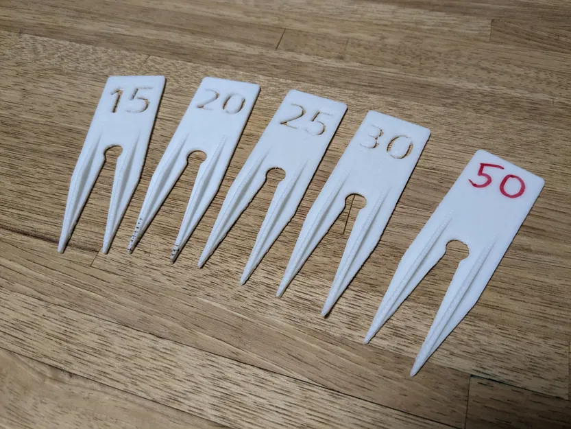 Cọc giữ dây thừng và đánh dấu khoảng cách - Image 2