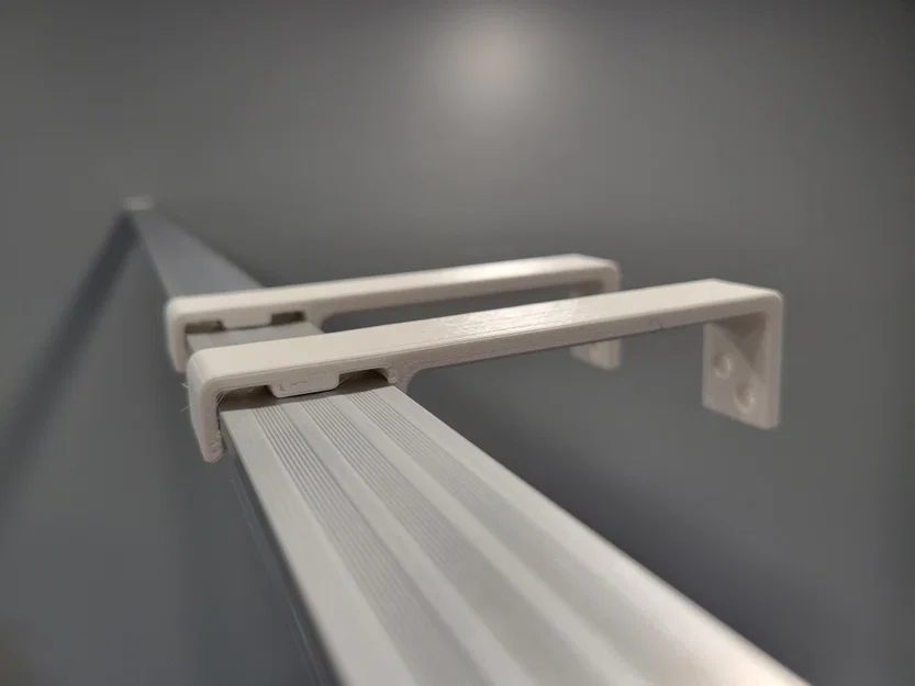 Giá đỡ lắp đặt đèn LED T8 góc 90 độ cho cửa hàng - Image 1