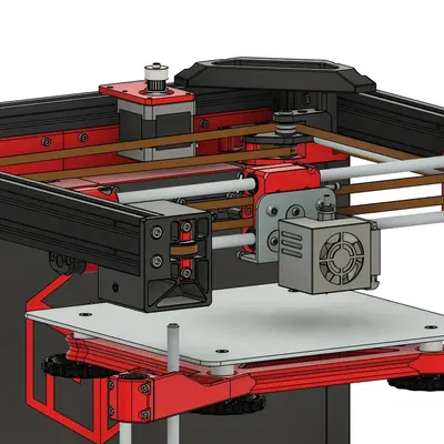 Bộ chuyển đổi đầu công cụ tiêu chuẩn cho Ender 3 NG (XC1)