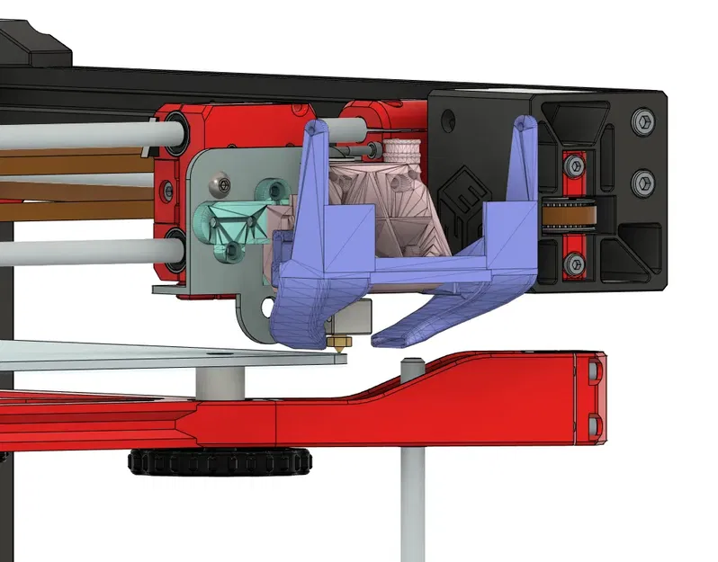 Bộ chuyển đổi đầu công cụ tiêu chuẩn cho Ender 3 NG (XC1) - Image 7