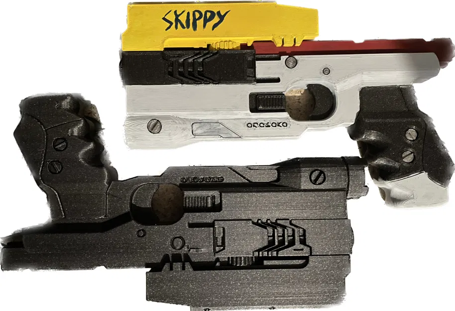 Súng Skippy HJKE-11 Yukimura trong Cyberpunk 2077 - Image 4