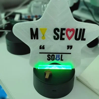 Đèn ngủ LED "Seoul, My Soul" lấy cảm hứng từ thương hiệu Seoul