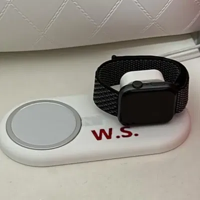 Giá đỡ sạc Magsafe và Apple Watch tiện lợi