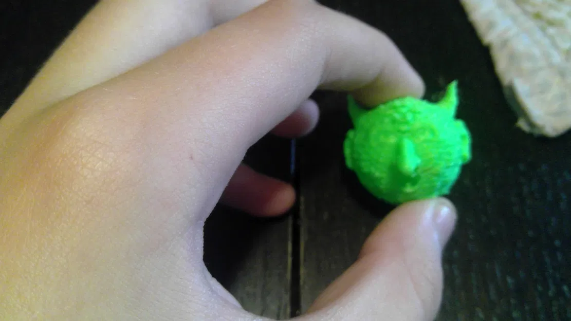 Đầu quái vật goblin Zaxquag từ vùng đất bí ẩn - Image 1