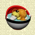 Psyduck Ngủ trong Thế Giới Pokemon - Thumbnail 1