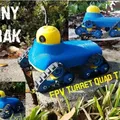 Xe tăng FPV mini với tháp pháo điều khiển servo - Thumbnail 1