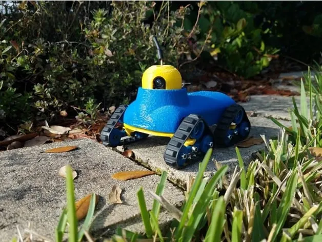 Xe tăng FPV mini với tháp pháo điều khiển servo - Image 4