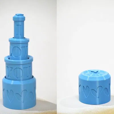 Quà tặng POP-UP "Tôi Yêu Bạn" - In Tại Chỗ