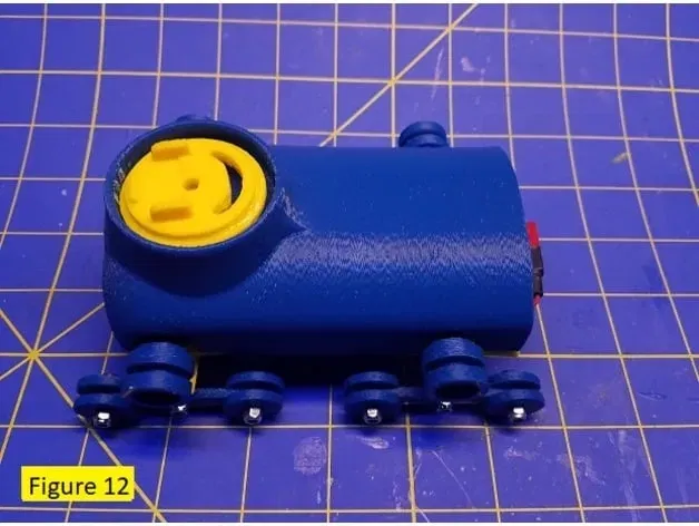 Xe tăng FPV mini với tháp pháo điều khiển servo - Image 17