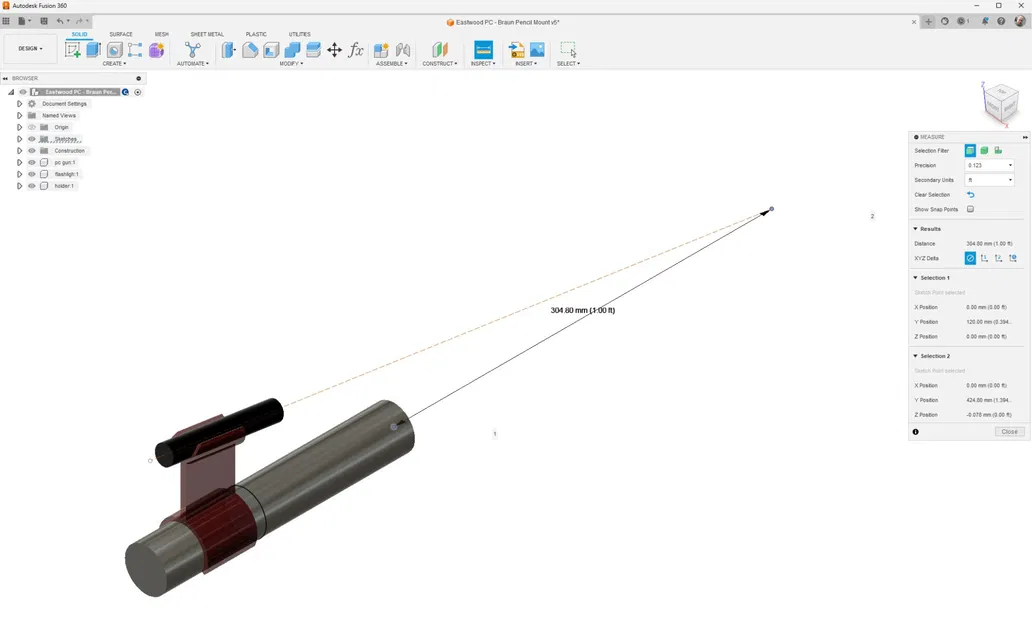 Giá đỡ đèn LED cho súng phun sơn Eastwood - Image 4