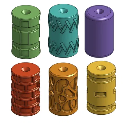 Con lăn tạo kết cấu cát biển cho lâu đài cát