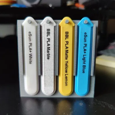 Giá đỡ và nhãn vật liệu MMU dài hơn cho máy in 3D