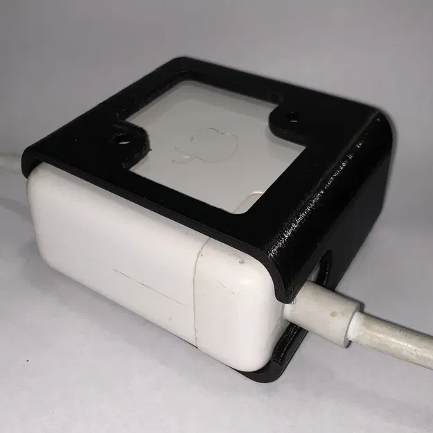 Giá đỡ sạc Macbook 87W gắn dưới bàn - Image 1