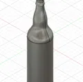 Mô hình chai bia chi tiết cho máy in 3D - Thumbnail 2
