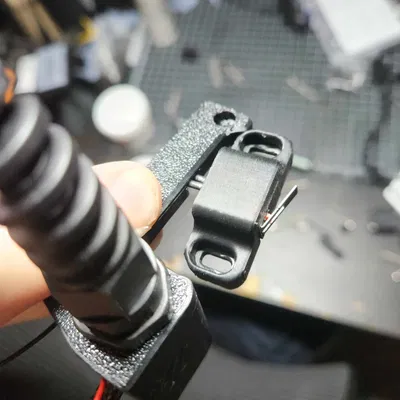 Giá đỡ PG7 Voron 2.4 với hệ thống quản lý dây điện và endstop