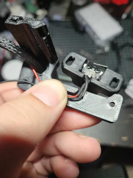 Giá đỡ PG7 Voron 2.4 với hệ thống quản lý dây điện và endstop - Image 2