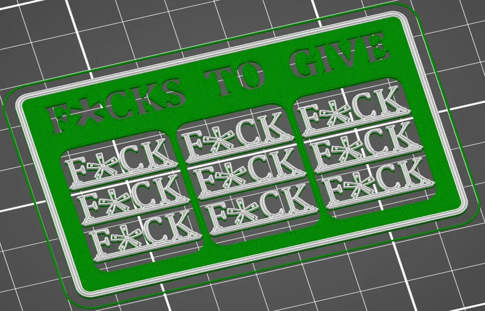 Ví danh thiếp F*cks với màu sắc độc đáo - Image 1