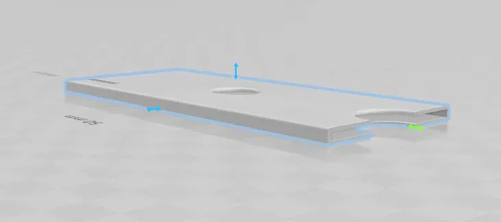 Ví đựng thẻ mỏng cho 3 thẻ với cơ chế đẩy tiện lợi - Image 1