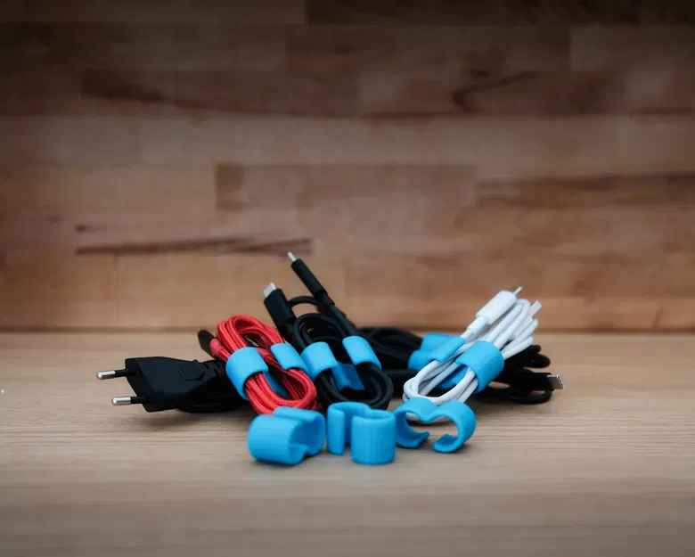 Kẹp dây cáp - Giải pháp tổ chức dây cáp dễ in - Image 1