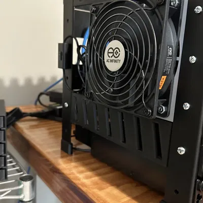 Dự án máy chủ gia đình 10 inch với giá đỡ và thiết kế tùy...