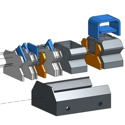 Cần gạt vòi silicone cho máy in 3D Anycubic Kobra
