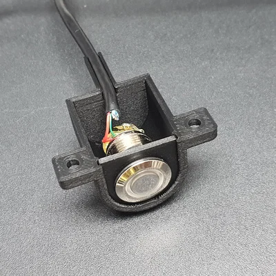 Giá đỡ nút nhấn 16mm gắn dưới bàn làm việc