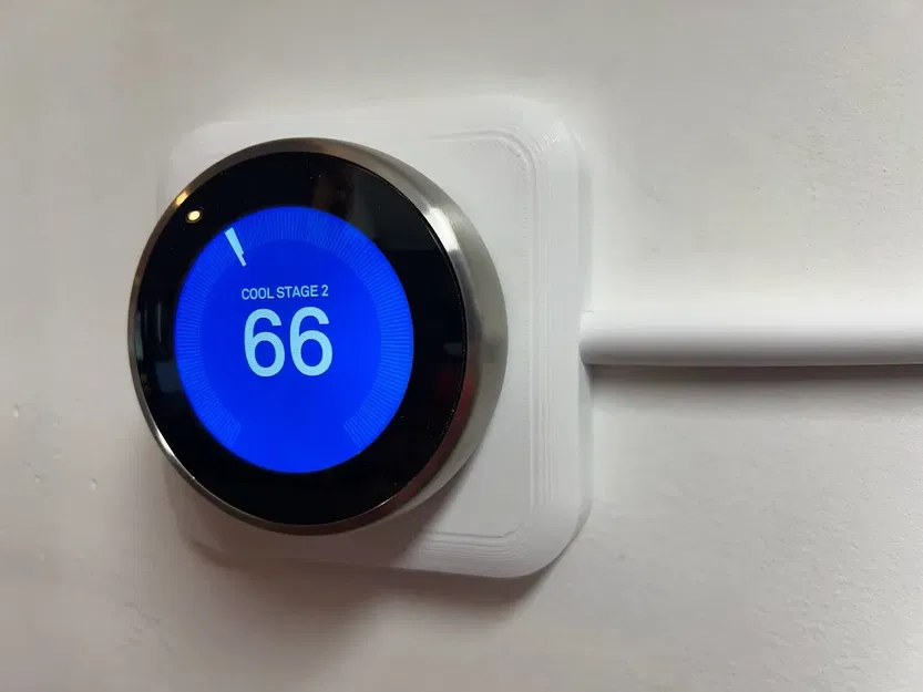 Giá đỡ Nest Thermostat hỗ trợ kênh dây Cordmate - Image 1