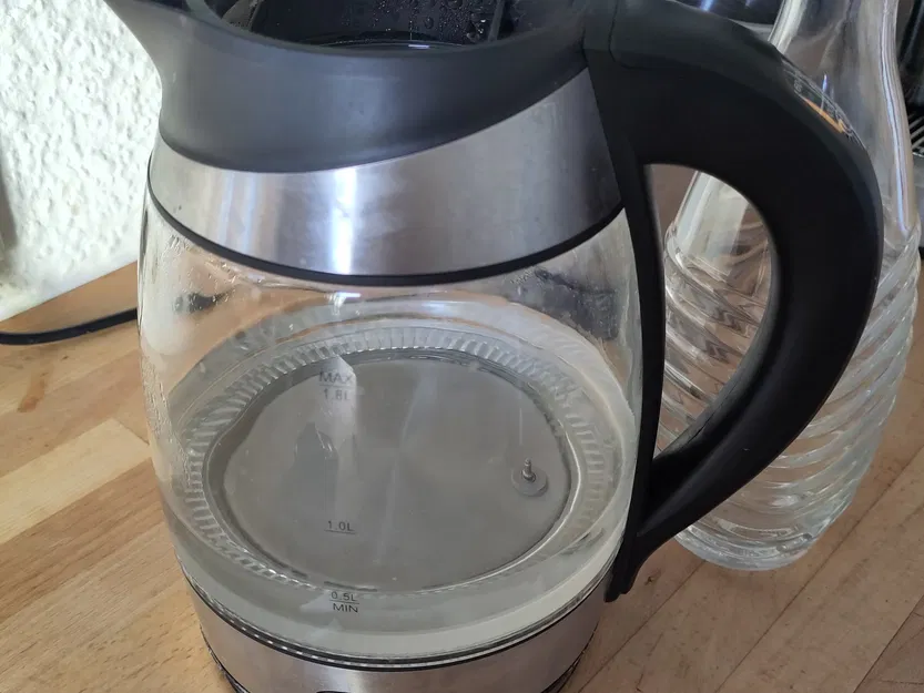 Nắp bản lề cho ấm nước Elta bằng kính - Image 1