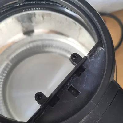 Nắp bản lề cho ấm nước Elta bằng kính