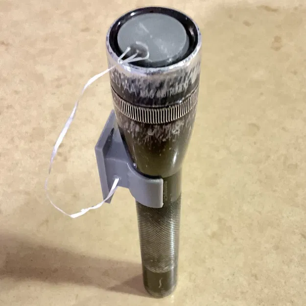 Giá đỡ đèn pin MagLite AA, D và NEBO/LilLarry với lỗ gắn - Image 4