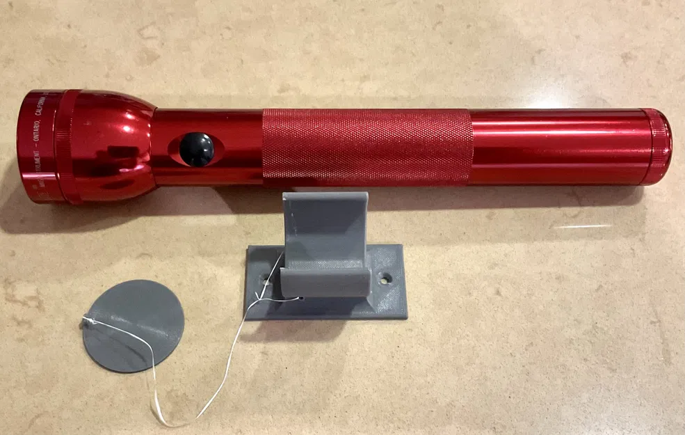 Giá đỡ đèn pin MagLite AA, D và NEBO/LilLarry với lỗ gắn - Image 7