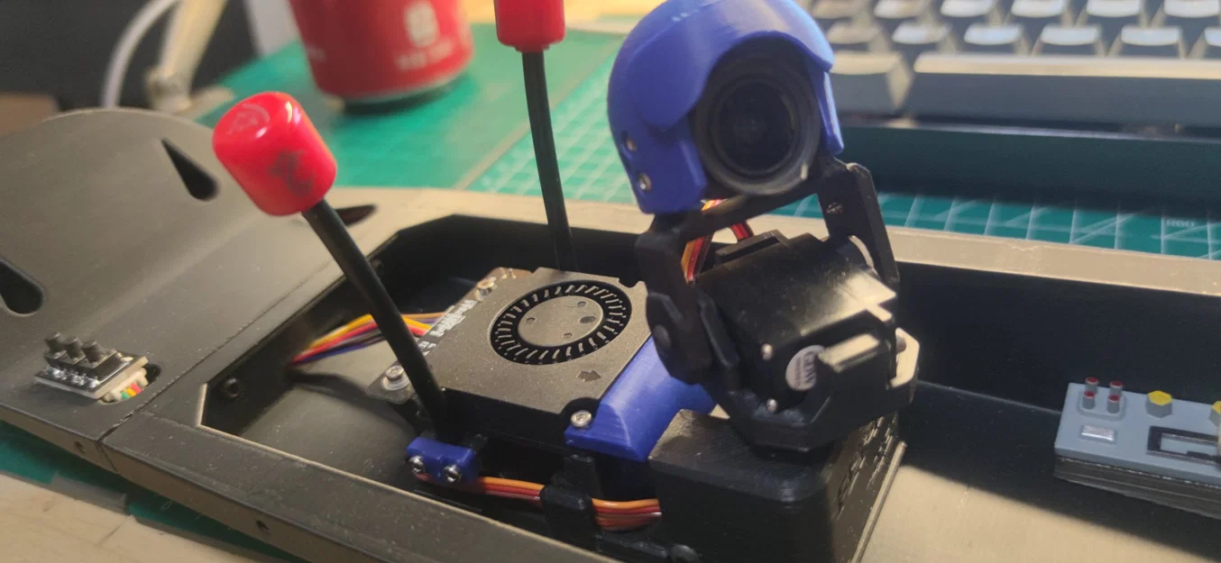 Đơn vị DJI O3 với gimbal hai trục cho máy bay điều khiển từ xa - Image 1