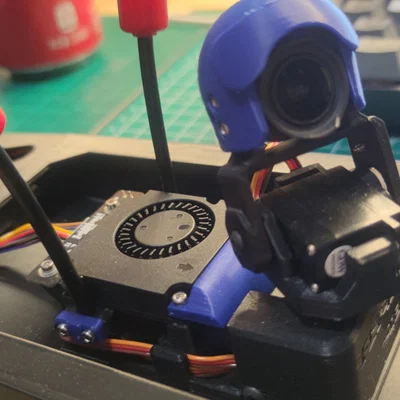 Đơn vị DJI O3 với gimbal hai trục cho máy bay điều khiển từ xa