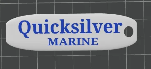 Giá đỡ chìa khóa thuyền Quicksilver tùy chỉnh - Image 1