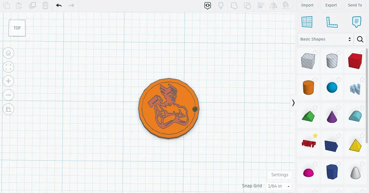 Móc khóa Westlake thiết kế độc đáo từ Tinkercad - Image 2