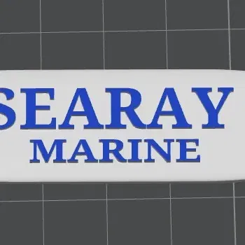 Giá đỡ chìa khóa thuyền SeaRay tùy chỉnh