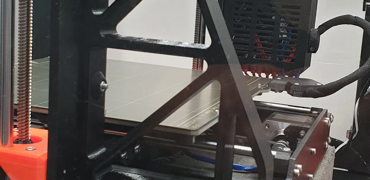 Khung gia cố thay thế PSU đen cho MK3S+ ngoài vỏ máy - Image 1