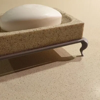 Giá đỡ đĩa xà phòng với thiết kế thông gió dưới đáy